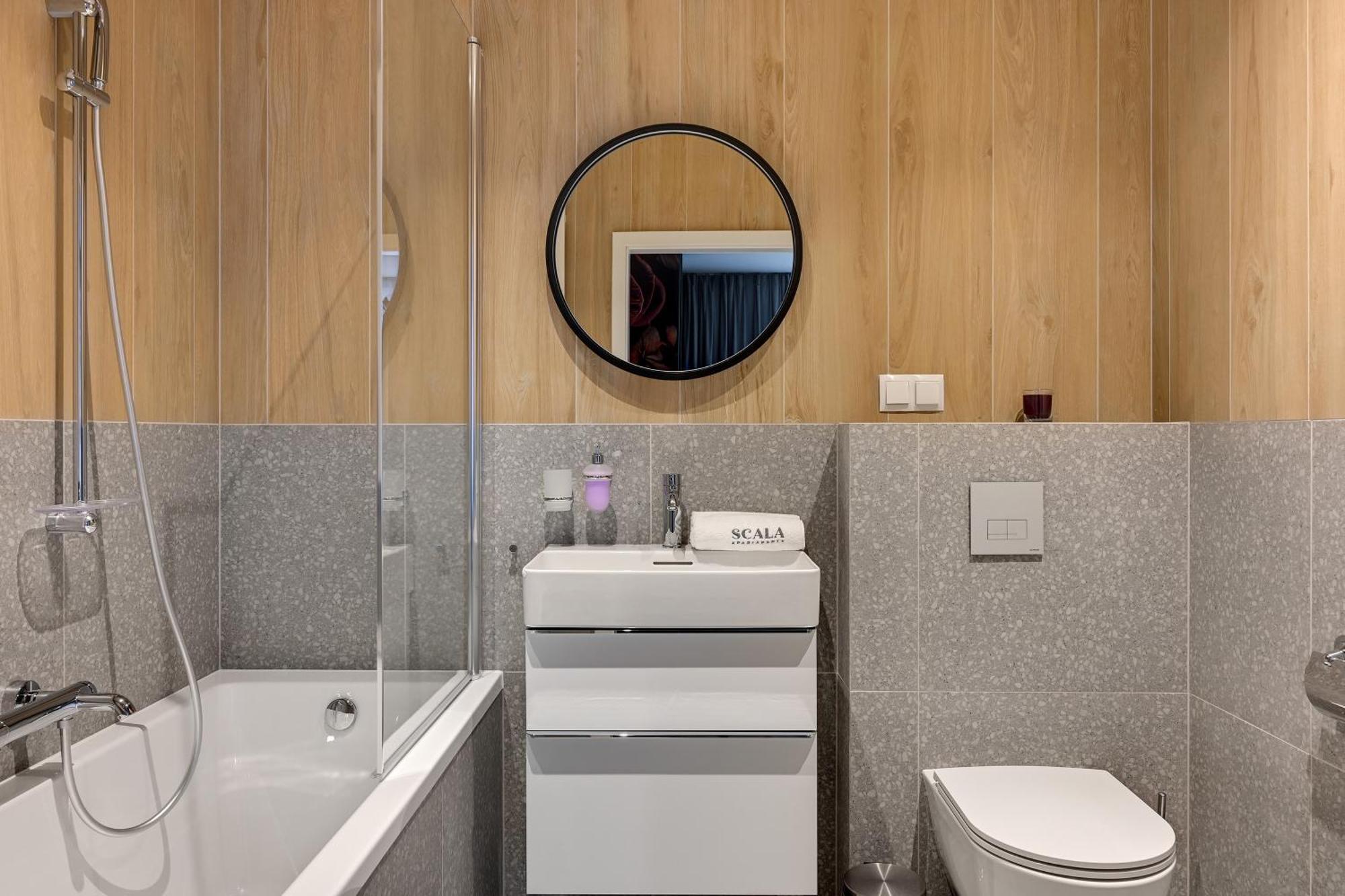 Scala 60D City Center Apartments With Parking By Lion Apartments غدانسك المظهر الخارجي الصورة
