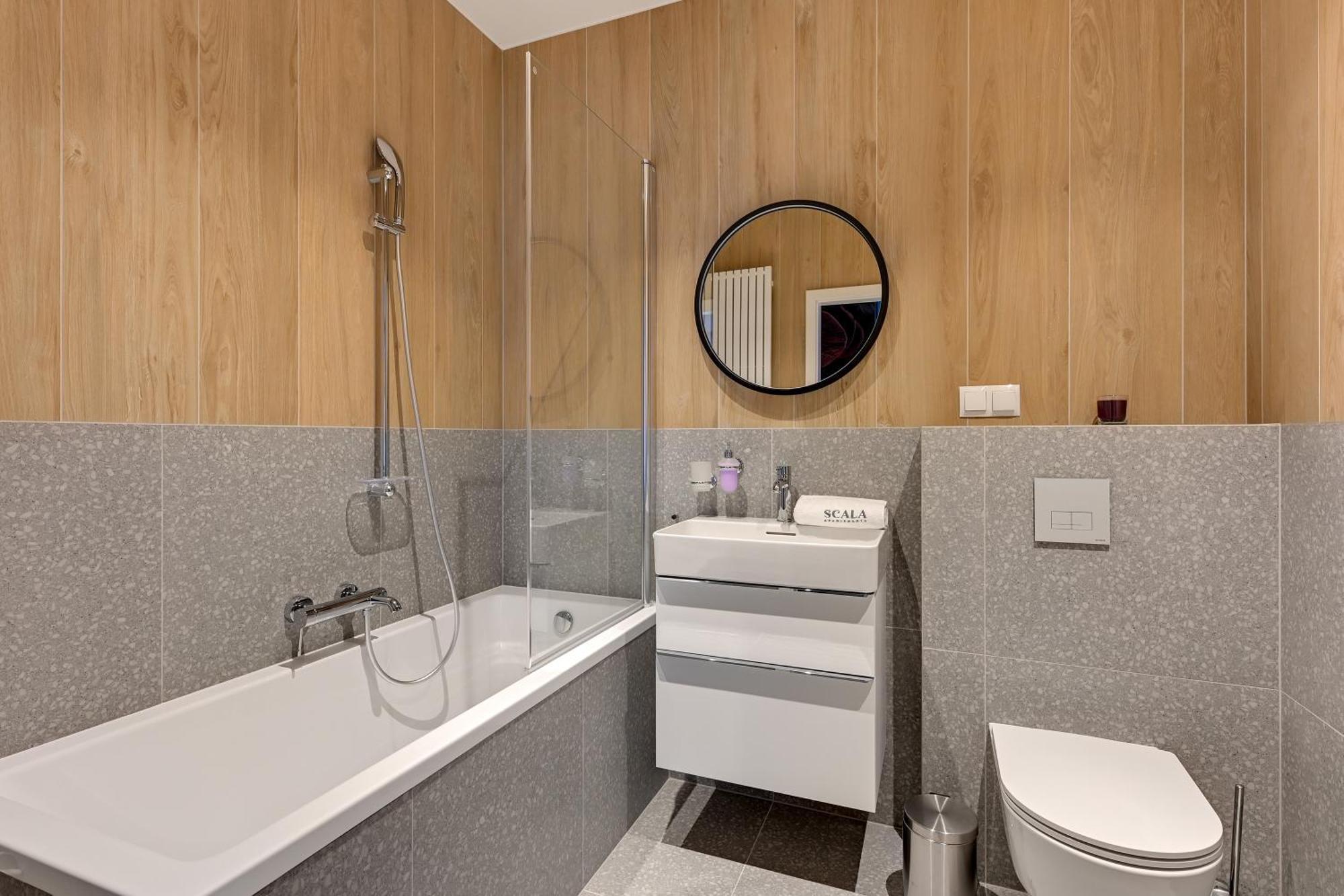 Scala 60D City Center Apartments With Parking By Lion Apartments غدانسك المظهر الخارجي الصورة